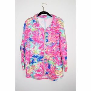 Lilly Pulitzer DeeDee Swing Jacket Palm Beach